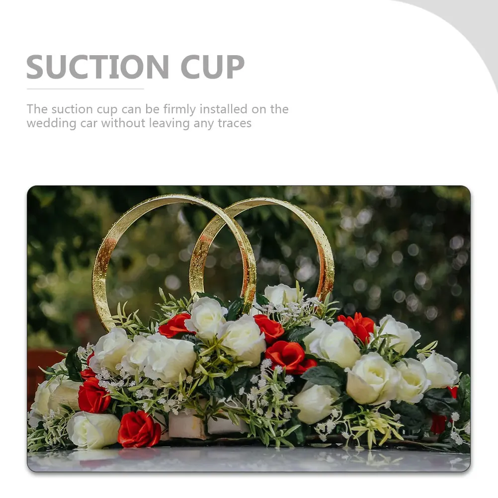 5pcs Sucker Decoration Diy Floral Decor Wedding Suction Cup Front Flower Decoration For Wedding Party Supplies Unique Car
5pcs Sucker Decoration Diy Floral Decor Wedding Suction Cup Front Flower Decoration For Wedding Party Supplies Unique Car