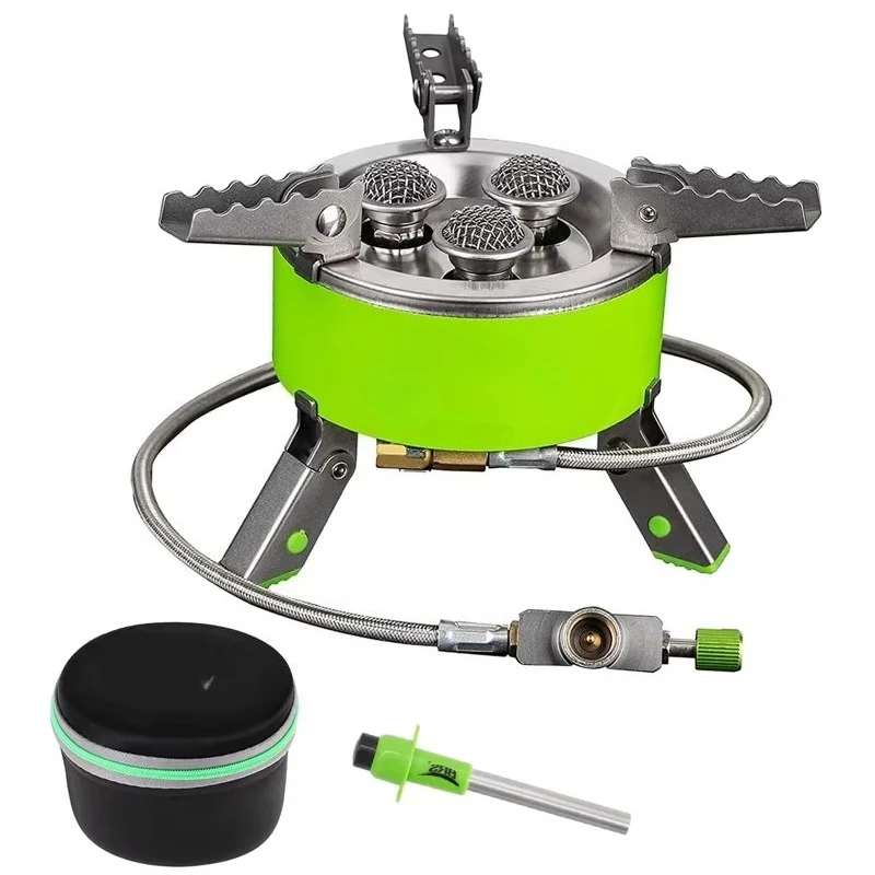 Windproof Foldable Stove Burner Ultralight Camping Stove Portable Mini Outdoor Folding Metal Camping Gas Stove
Windproof Foldable Stove Burner Ultralight Camping Stove Portable Mini Outdoor Folding Metal Camping Gas Stove