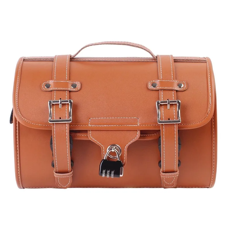 Универсальные коричневые водонепроницаемые сумки большой емкости для мотоцикла, боковая сумка для инструментов, задняя дорожная сумка для сиденья для багажа
Универсальные коричневые водонепроницаемые сумки большой емкости для мотоцикла, боковая сумка для инструментов, задняя дорожная сумка для сиденья для багажа