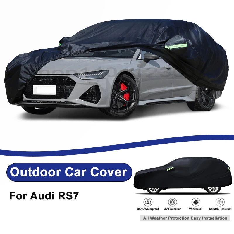 Outdoor Full Car Cover For Audi RS7 with Reflective Strips Waterproof Snowproof Dustproof UV Protection Auto Accessories
Outdoor Full Car Cover For Audi RS7 with Reflective Strips Waterproof Snowproof Dustproof UV Protection Auto Accessories
