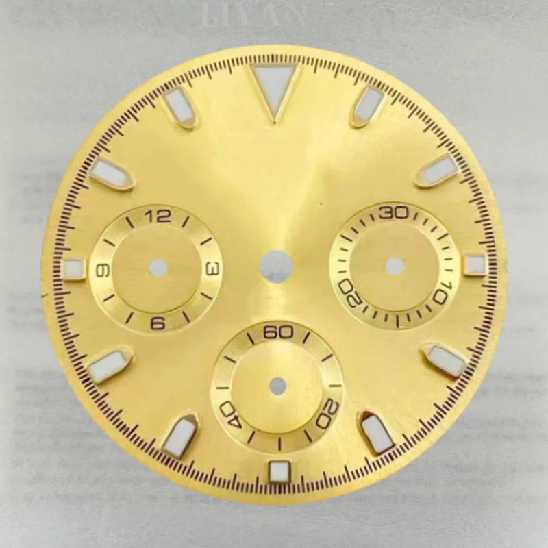 Black White Gold 29.5mm VK63 Green Blue Luminous Watch Dial Hands Sterile Watch Automatic Movement Parts for 39mm Watch Case
Black White Gold 29.5mm VK63 Green Blue Luminous Watch Dial Hands Sterile Watch Automatic Movement Parts for 39mm Watch Case