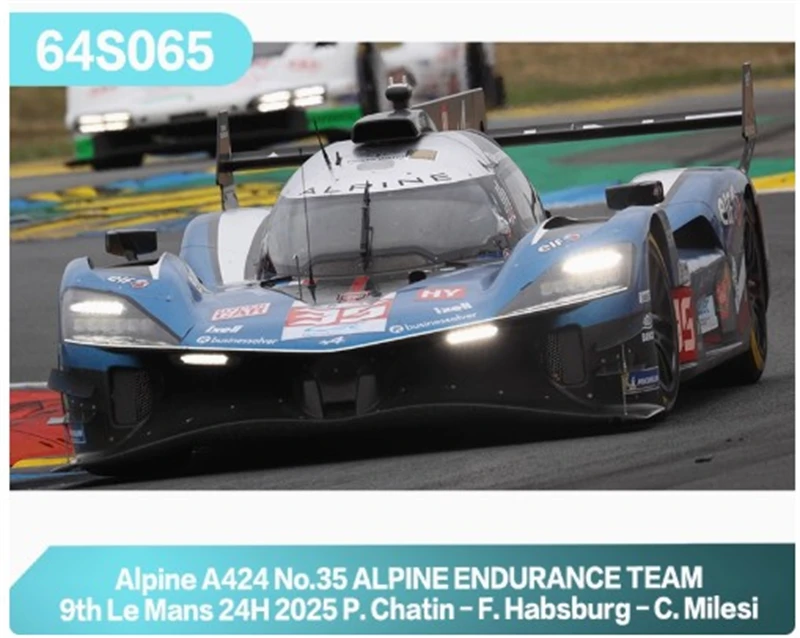 SPARK 1:64 Le Mans 24H 2025 Oreca 07 Alpine A424 Carrera RSR 3.0 Diecast Model Car
SPARK 1:64 Le Mans 24H 2025 Oreca 07 Alpine A424 Carrera RSR 3.0 Diecast Model Car