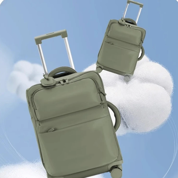 Ultra-Lightweight 20 24 Nylon Waterproof Large Capacity Travel Luggage Trolley Case Password Lock Soft Shell Durable Portable
Ultra-Lightweight 20 24 Nylon Waterproof Large Capacity Travel Luggage Trolley Case Password Lock Soft Shell Durable Portable