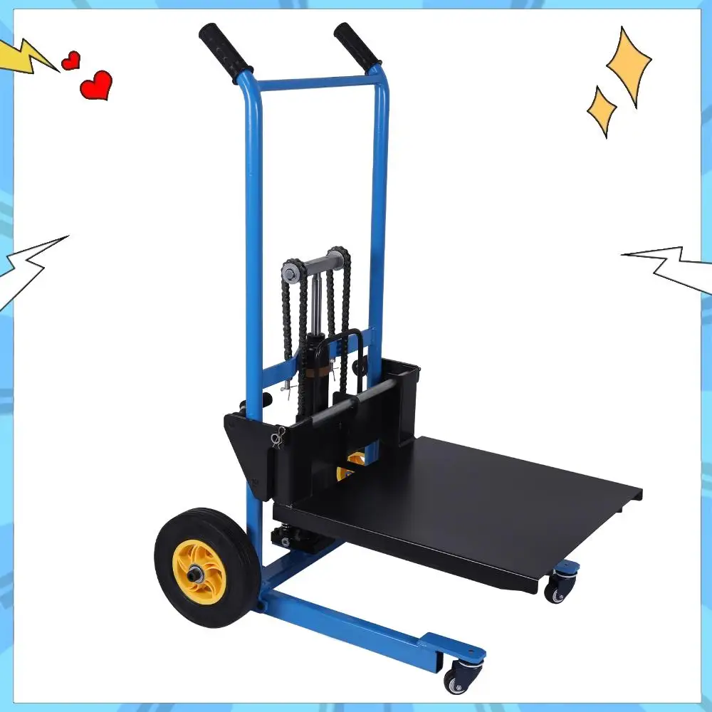 Портативный ручной штабелер грузоподъемностью 450 фунтов с поворотными колесами для гаражей, складов и заводов
Портативный ручной штабелер грузоподъемностью 450 фунтов с поворотными колесами для гаражей, складов и заводов