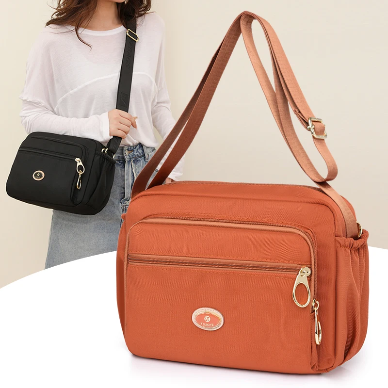 8color Cloth Crossbody Ladies Casual Shoulder Bag Nylon Waterproof Handbag Daily or Women Shopping Travel Messengerbag
8color Cloth Crossbody Ladies Casual Shoulder Bag Nylon Waterproof Handbag Daily or Women Shopping Travel Messengerbag
