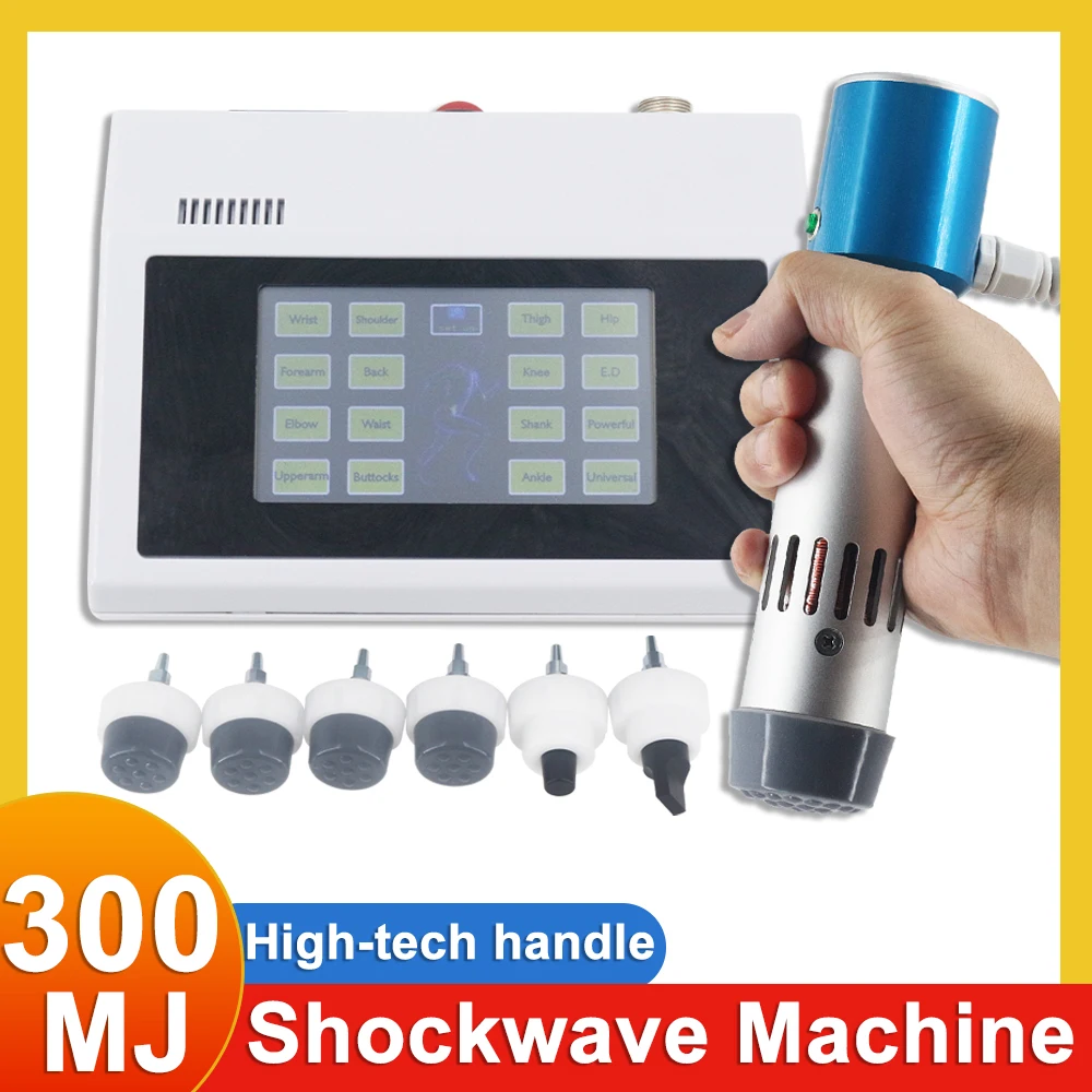 300MJ Shockwave Therapy Machine With 7 Heads For ED Treatment Physiotherapy Professional Shock Wave Device Body Pain Relife Mass
300MJ Shockwave Therapy Machine With 7 Heads For ED Treatment Physiotherapy Professional Shock Wave Device Body Pain Relife Mass
