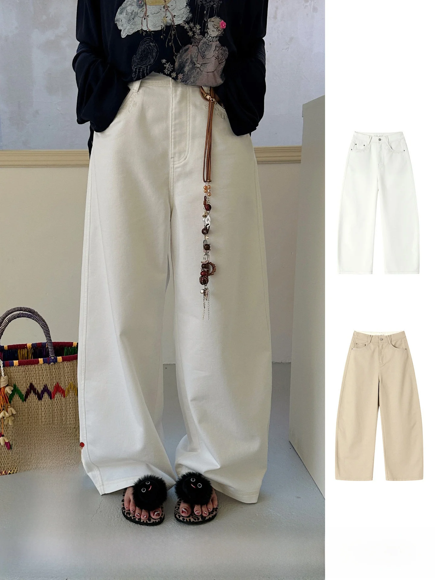 Brand 7REREK Embroidered Knife Casual Long Pants High Waist Straight Leg Cotton Polyester Blend Autumn Fashion
Brand 7REREK Embroidered Knife Casual Long Pants High Waist Straight Leg Cotton Polyester Blend Autumn Fashion