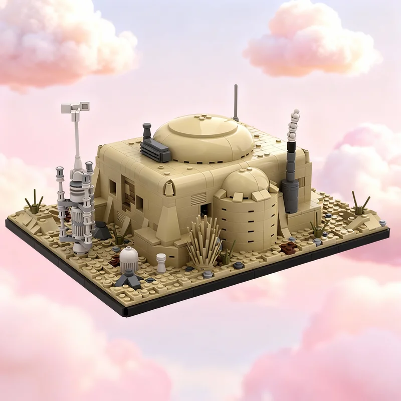 932pcs MOC SW Obi Wan S Hut Tatooine PDF Star Battle Model Toys Building Blocks DIY Idea Education Christmas Gift Brick Kids
932pcs MOC SW Obi Wan S Hut Tatooine PDF Star Battle Model Toys Building Blocks DIY Idea Education Christmas Gift Brick Kids