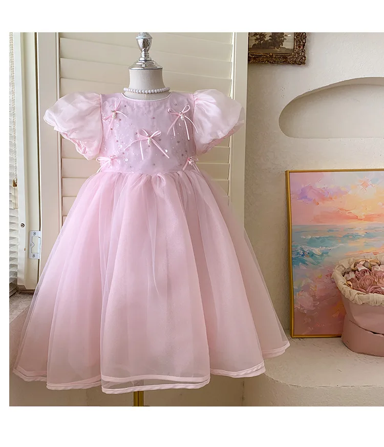 2026 New Baby Summer Girls Boutique Flower Pink White Dress, Princess Kids Sweet Fashion Party Dress 3-8 T
2026 New Baby Summer Girls Boutique Flower Pink White Dress, Princess Kids Sweet Fashion Party Dress 3-8 T