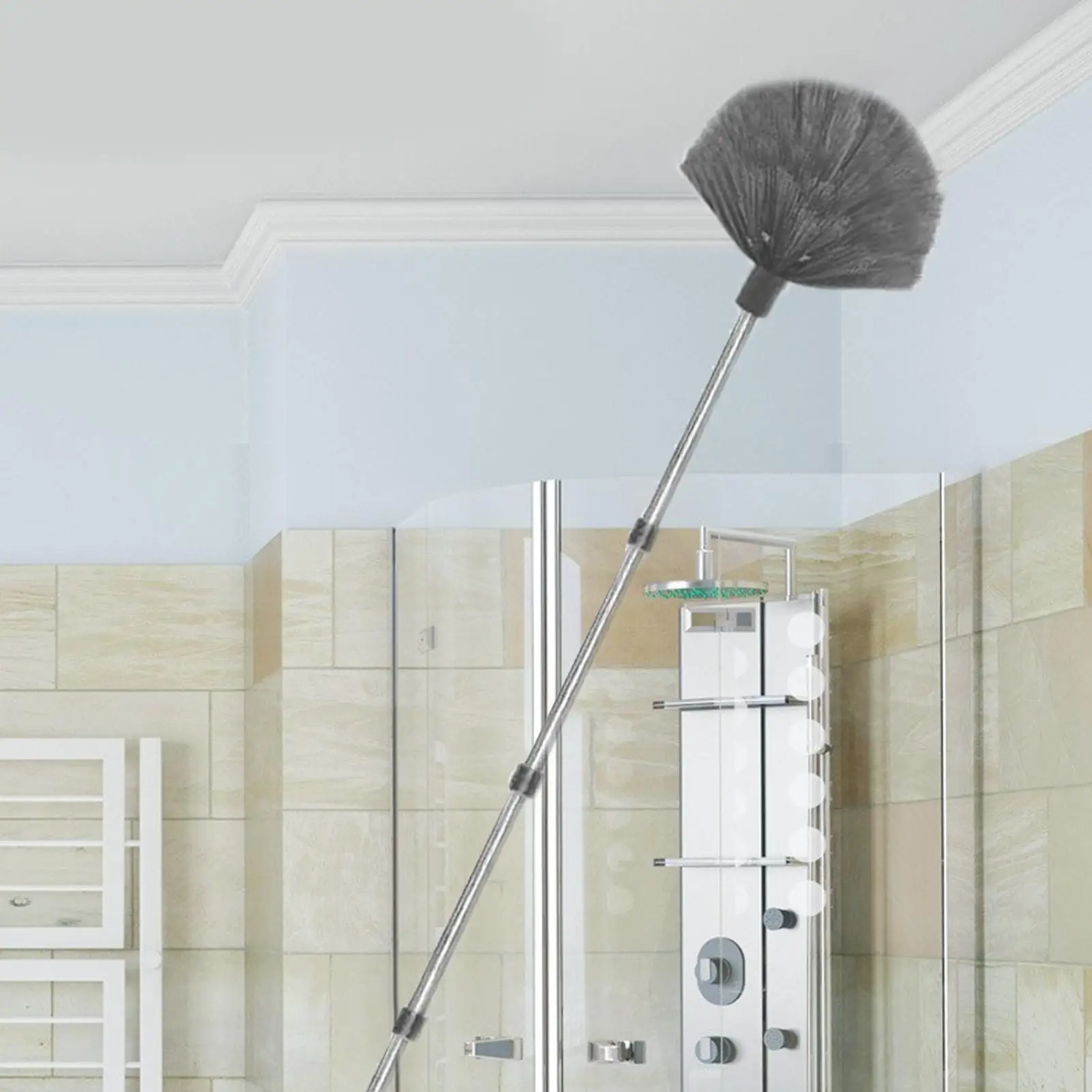 Потолочная тряпка с длинной ручкой, выдвижная паутина, щетка с высоким потолочным вентилятором, телескопическая тряпка из микрофибры, паутина-паутина
Потолочная тряпка с длинной ручкой, выдвижная паутина, щетка с высоким потолочным вентилятором, телескопическая тряпка из микрофибры, паутина-паутина