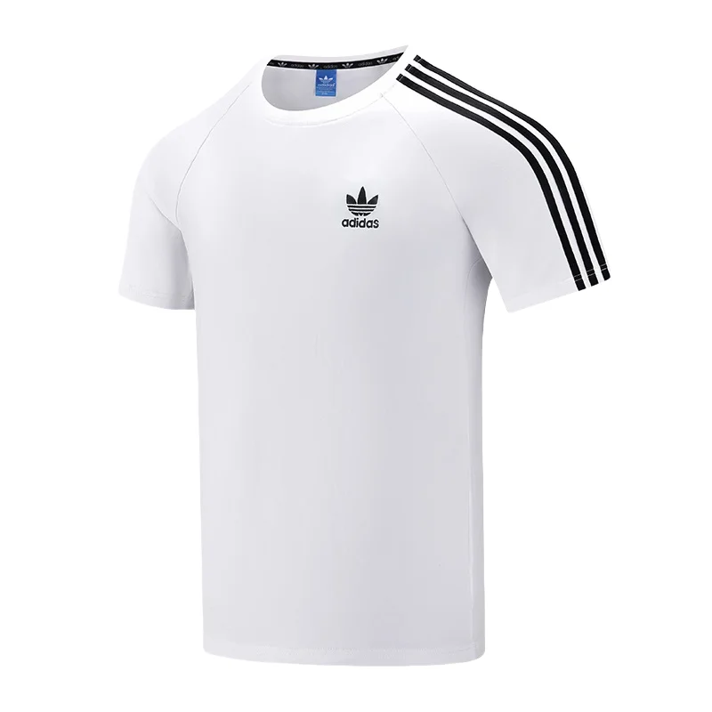 Adidas C-2212 # Хлопковая футболка с круглым вырезом и короткими рукавами с принтом, оригинальная вышитая этикетка белого цвета, M-4XL
Adidas C-2212 # Хлопковая футболка с круглым вырезом и короткими рукавами с принтом, оригинальная вышитая этикетка белого цвета, M-4XL