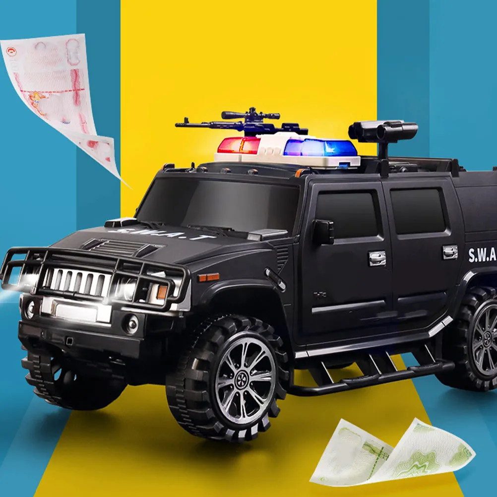1Pcs Fingerprint Password Money Box Securicar Shape Safe Storage Interactive Kids Policing Car Creative Saving Pot
1Pcs Fingerprint Password Money Box Securicar Shape Safe Storage Interactive Kids Policing Car Creative Saving Pot