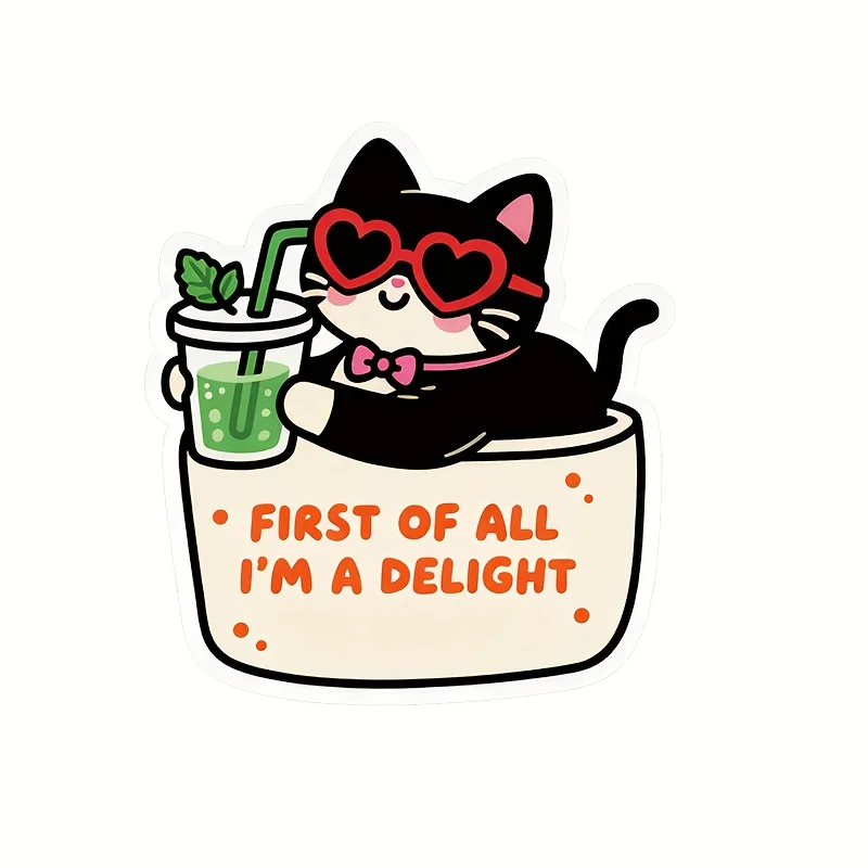Cartoon cat stickers, suitable for tablets, phones, water bottles, and car decoration stickers
Cartoon cat stickers, suitable for tablets, phones, water bottles, and car decoration stickers