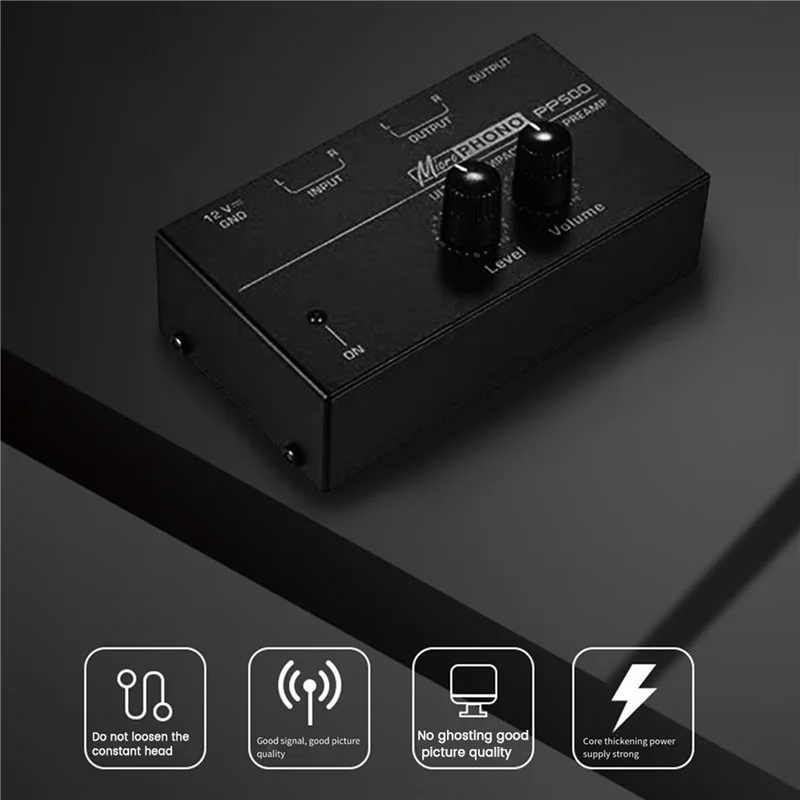 【Limited-Stock!】2X PP500 Ultra-Compact Phono Preamp Pre Amp Preamplifier With Level Volume Control EU Plug
【Limited-Stock!】2X PP500 Ultra-Compact Phono Preamp Pre Amp Preamplifier With Level Volume Control EU Plug