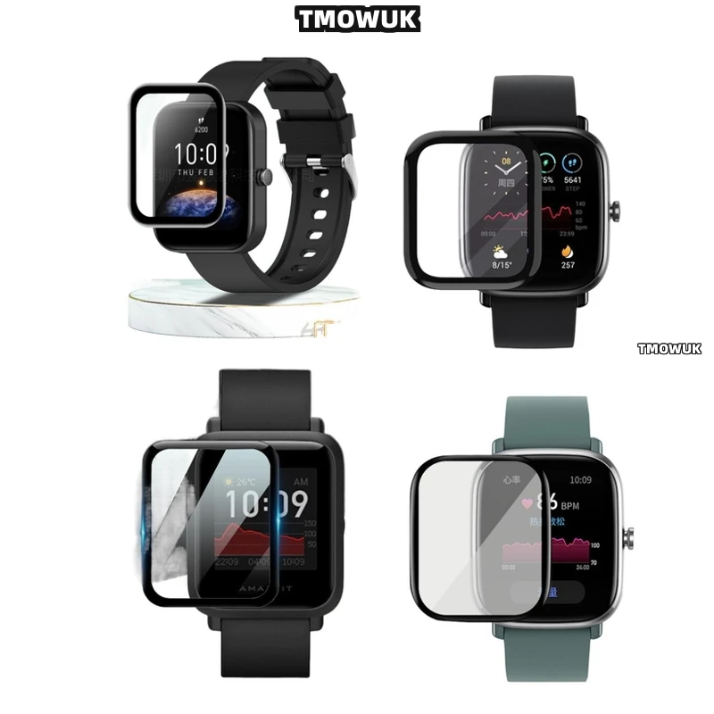 For Amazfit BIP 3 5 6 U Pro Active Unity GTS 2E 2 3 4 MINI, Essential Accessory Full Coverage Screen Film With Curved Edges
For Amazfit BIP 3 5 6 U Pro Active Unity GTS 2E 2 3 4 MINI, Essential Accessory Full Coverage Screen Film With Curved Edges