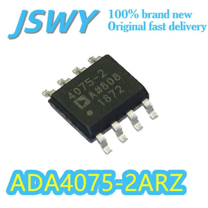 (5/50 pieces) ADA4075-2ARZ Silk Printing 4075-2 SOIC-8 package Dual channel high performance low noise op amp Original genuine
(5/50 pieces) ADA4075-2ARZ Silk Printing 4075-2 SOIC-8 package Dual channel high performance low noise op amp Original genuine