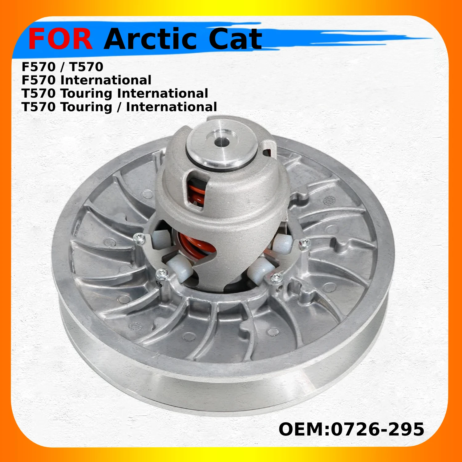 Motorcycle Rear Primary Drive Clutch Drum OEM:0726-295 For Arctic Cat F570 International / T570 Touring International 2010-2013
Motorcycle Rear Primary Drive Clutch Drum OEM:0726-295 For Arctic Cat F570 International / T570 Touring International 2010-2013