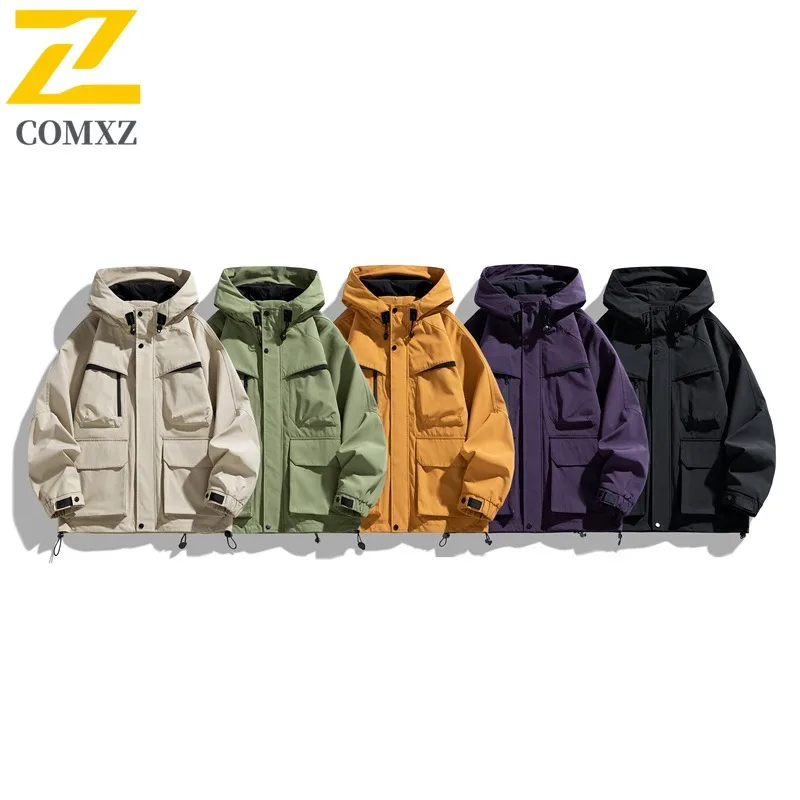 COMXZ Hooded 2025 Techwear Waterproof Outdoor Sports Adventure Climbing Windbreaker Men Autumn multi-pocket leisure New Jacket
COMXZ Hooded 2025 Techwear Waterproof Outdoor Sports Adventure Climbing Windbreaker Men Autumn multi-pocket leisure New Jacket