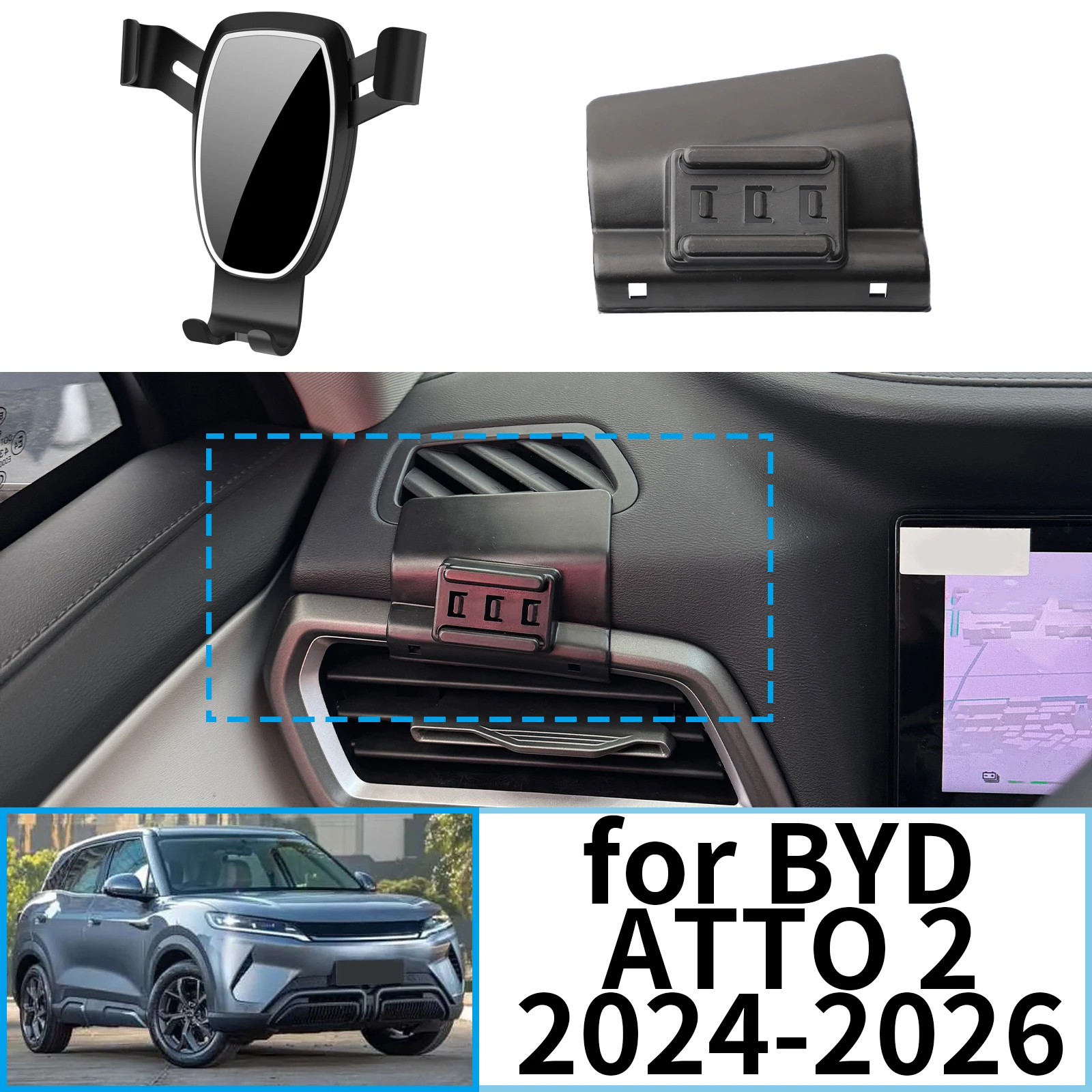 for BYD ATTO 2 YUAN PRO/YUAN UP S1 Pro 2024-2026 Navigation Bracke Screen Base Phone Holder Mount Car accessoires
for BYD ATTO 2 YUAN PRO/YUAN UP S1 Pro 2024-2026 Navigation Bracke Screen Base Phone Holder Mount Car accessoires