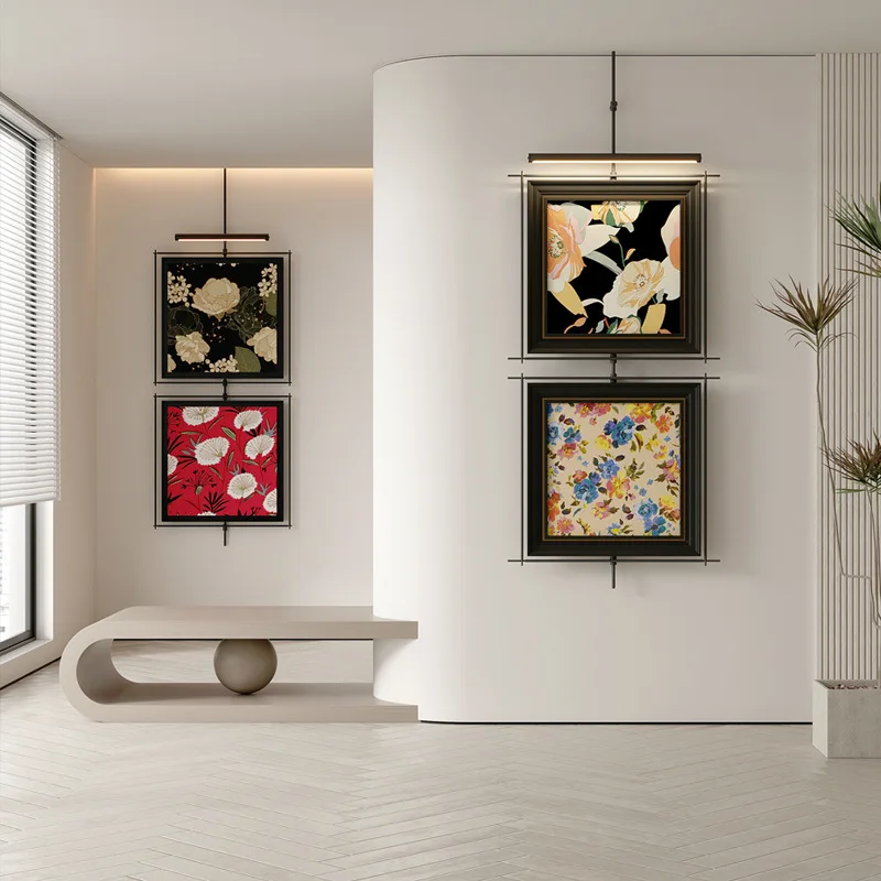 Living room decorative painting landscape mural sofa background wall hanging painting high sense wall lamp luminous
Living room decorative painting landscape mural sofa background wall hanging painting high sense wall lamp luminous