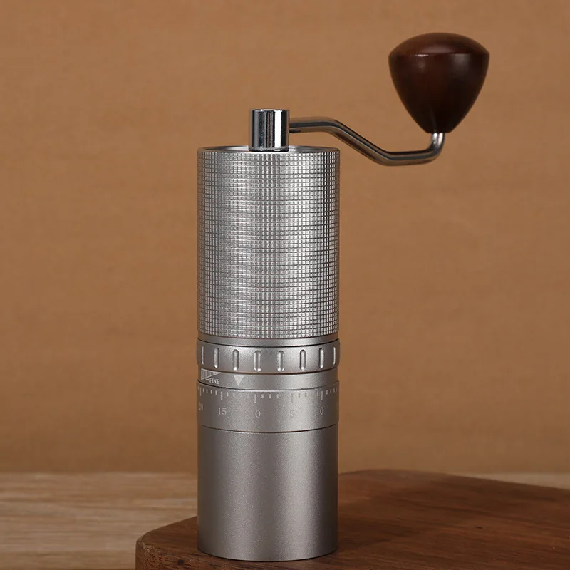 Hand cranked coffee grinder, small coffee grinder, steel core adjustable thickness grinder, portable
Hand cranked coffee grinder, small coffee grinder, steel core adjustable thickness grinder, portable
