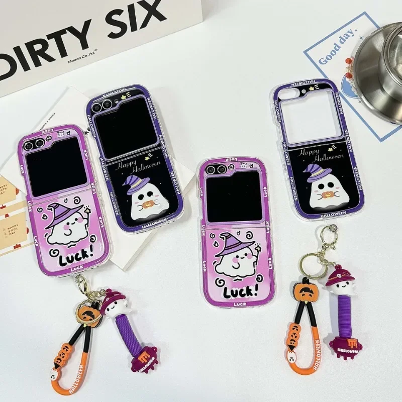 Magic Ghost Happy Halloween Phone Case for Samsung Galaxy ZFlip3 ZFlip4 ZFlip5 ZFlip6 Hard PC Back Cover for Z Flip 6 Case Shell
Magic Ghost Happy Halloween Phone Case for Samsung Galaxy ZFlip3 ZFlip4 ZFlip5 ZFlip6 Hard PC Back Cover for Z Flip 6 Case Shell