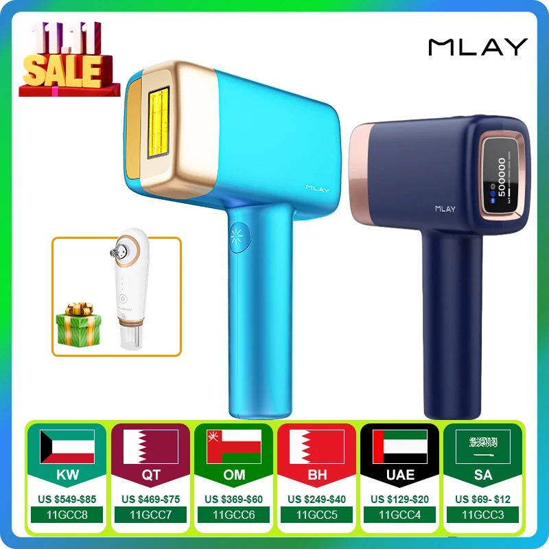 MLAY T14 Лазерная эпиляция Перманентный малайский эпилятор IPL Ice Cool Безболезненный депилятор лазера 500000 Эпилятор для лица и тела Flashes
MLAY T14 Лазерная эпиляция Перманентный малайский эпилятор IPL Ice Cool Безболезненный депилятор лазера 500000 Эпилятор для лица и тела Flashes