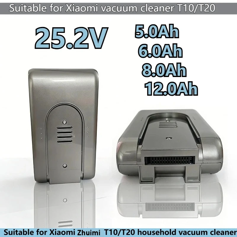 Подходит для пылесосов Xiaomi Zhuimi T10/T20 25.2V-5.0Ah/6.0Ah/8.0Ah/12000Ah/для домашнего использования
Подходит для пылесосов Xiaomi Zhuimi T10/T20 25.2V-5.0Ah/6.0Ah/8.0Ah/12000Ah/для домашнего использования