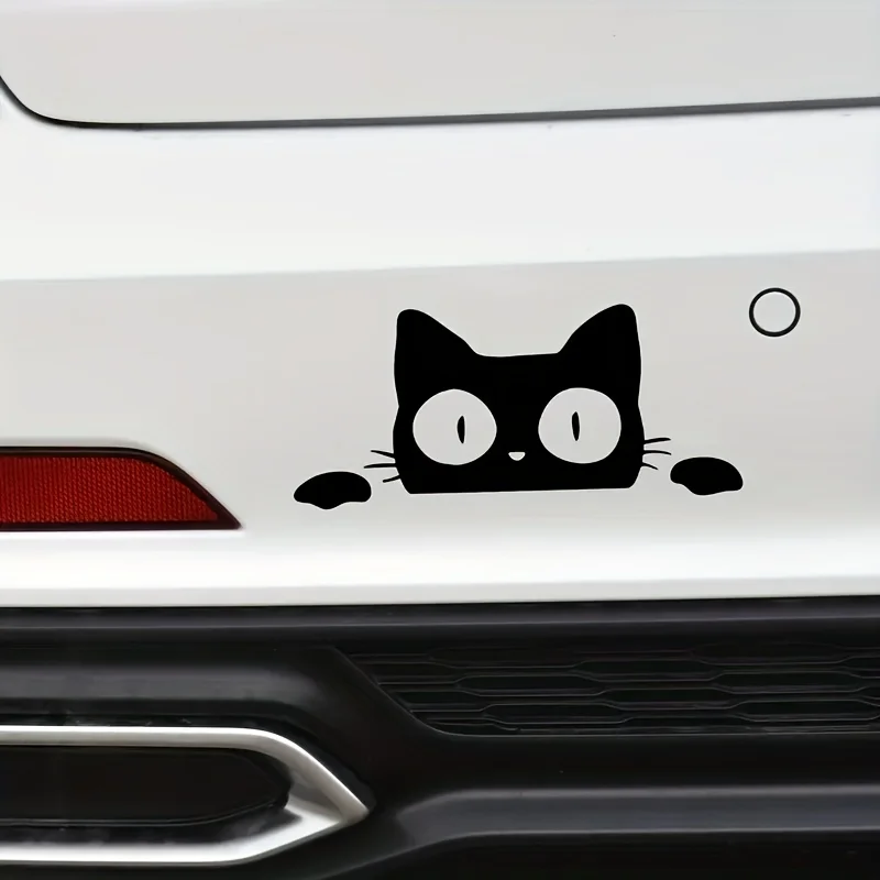 1Set Cute Black White Cat Big Eyes Kitten Vinyl Sticker, Removable Decal for Car Motorcycle Mirror Glass Wall
1Set Cute Black White Cat Big Eyes Kitten Vinyl Sticker, Removable Decal for Car Motorcycle Mirror Glass Wall