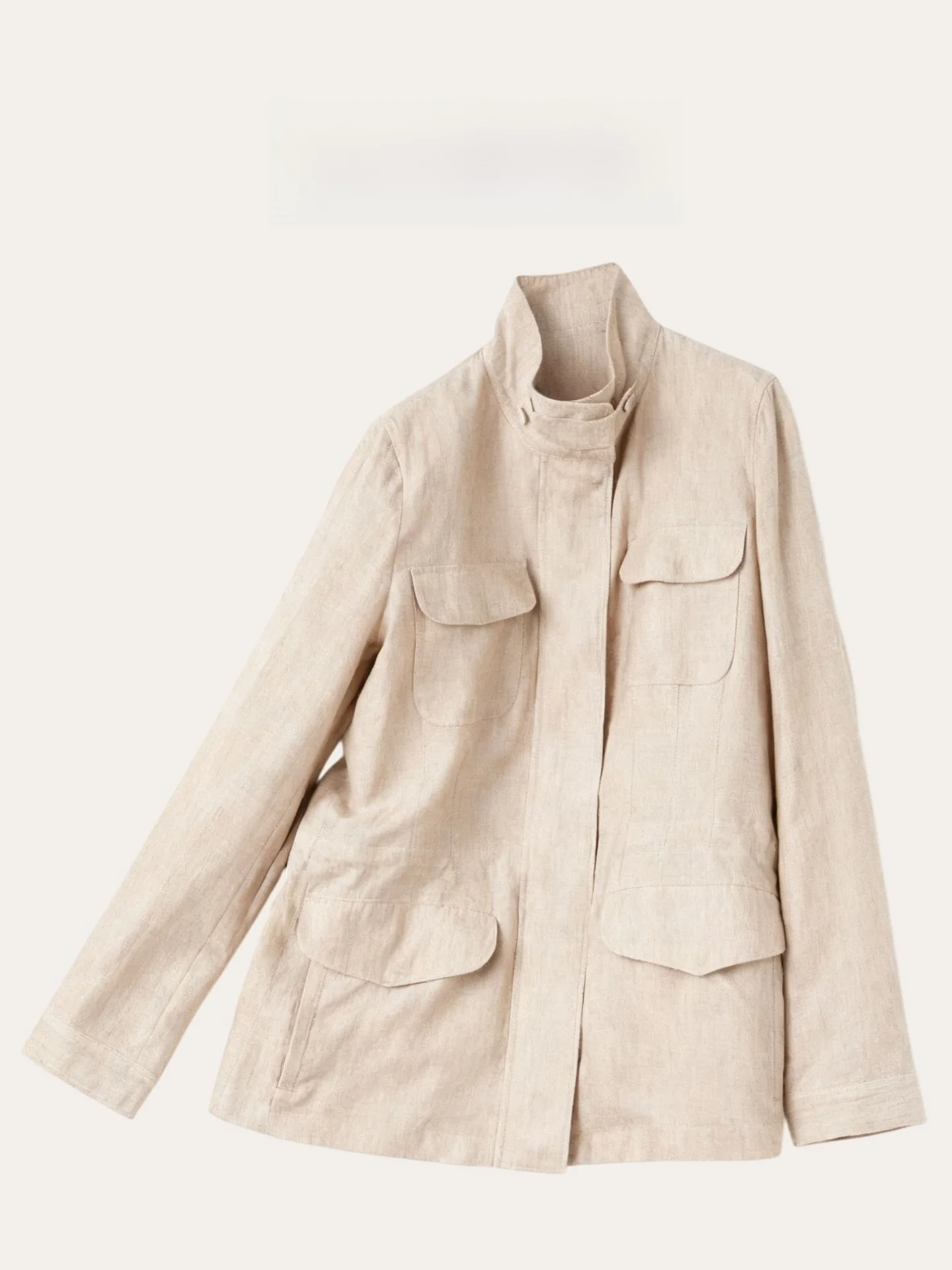 Traveler Jacket Women's Full Linen Jacket Lightweight Spring Summer Outerwear Classic Style Commute Friendly Long Sleeve
Traveler Jacket Women's Full Linen Jacket Lightweight Spring Summer Outerwear Classic Style Commute Friendly Long Sleeve