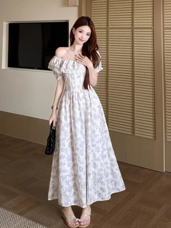 plus Size Floral Lace Short Sleeve Dress Women's Summer New Waist Cinching Long Dress Korean Style Slim Fit High Waist Commute
plus Size Floral Lace Short Sleeve Dress Women's Summer New Waist Cinching Long Dress Korean Style Slim Fit High Waist Commute