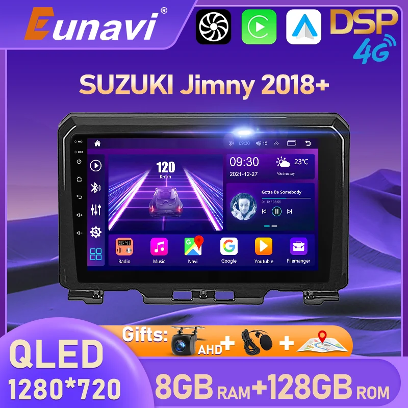 Eunavi Android Auto GPS Navigation for Suzuki Jimny JB64 2018 - 2020 Head unit 4G DSP Car Radio Multimedia Player 2 din 2din
Eunavi Android Auto GPS Navigation for Suzuki Jimny JB64 2018 - 2020 Head unit 4G DSP Car Radio Multimedia Player 2 din 2din