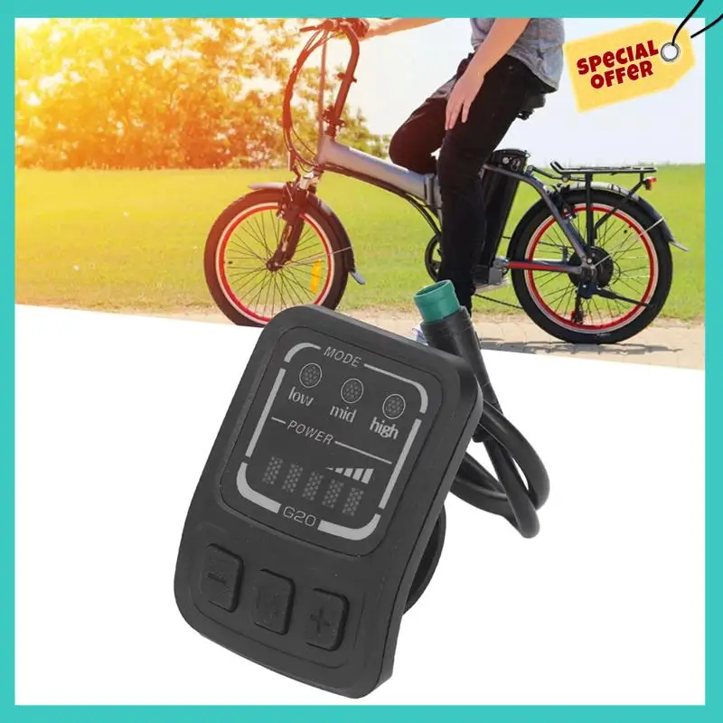 -ABHW Electric LED Display G20 Electric Bike LED Display Electric Scooter LED Display Withwaterproof Interface Plug
-ABHW Electric LED Display G20 Electric Bike LED Display Electric Scooter LED Display Withwaterproof Interface Plug