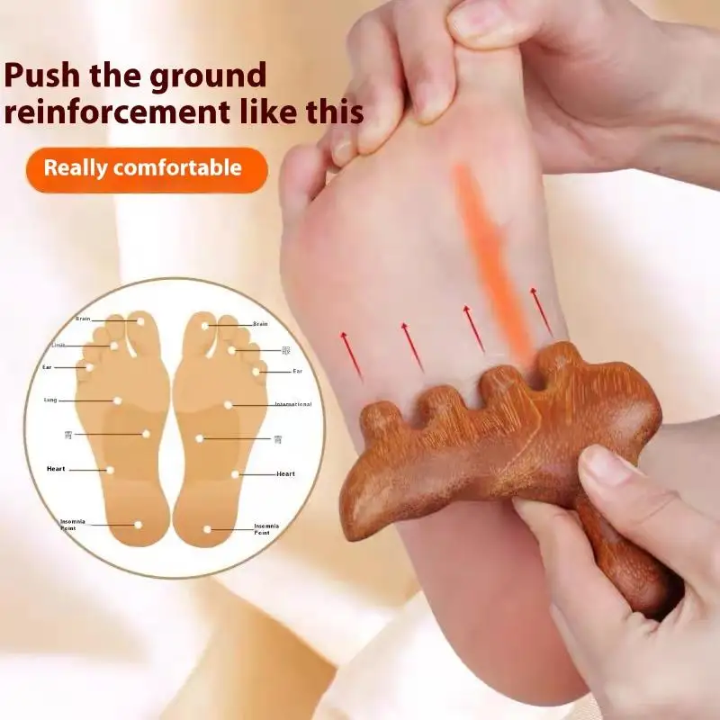 Foot Leg Massager Acupuncture Acupoint Stick Sandalwood Hammer Meridian Massage Comb Health Beauty Tools
Foot Leg Massager Acupuncture Acupoint Stick Sandalwood Hammer Meridian Massage Comb Health Beauty Tools