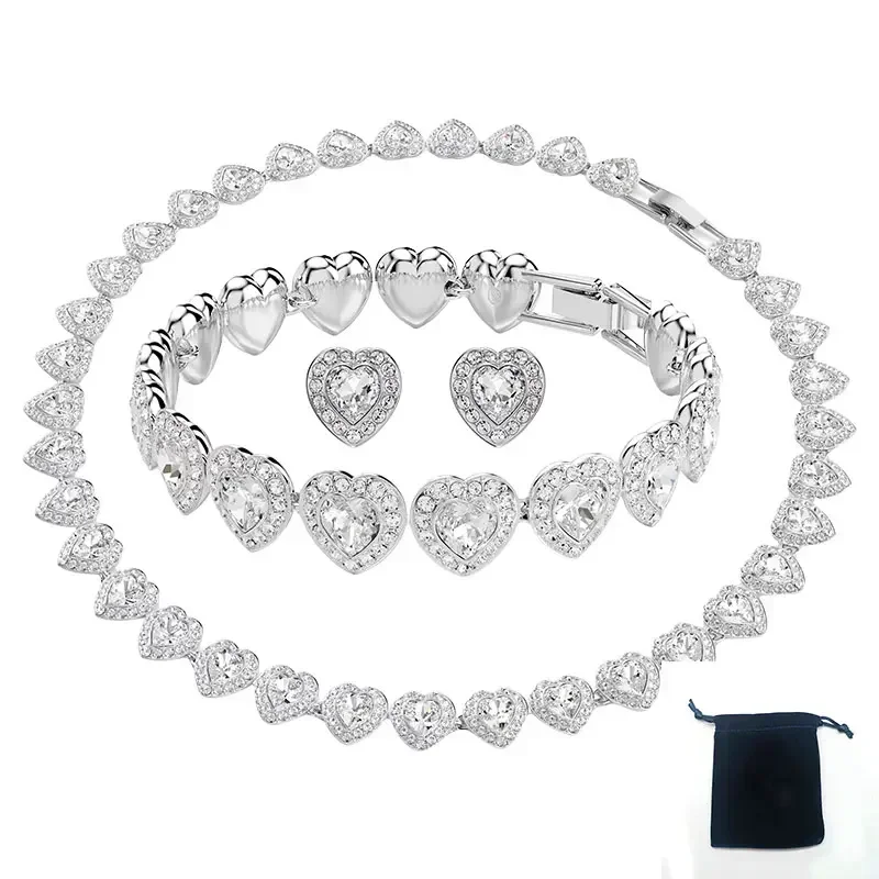 2025 new swa love angel series full diamond ring love set three colors suitable for holiday gifts
2025 new swa love angel series full diamond ring love set three colors suitable for holiday gifts