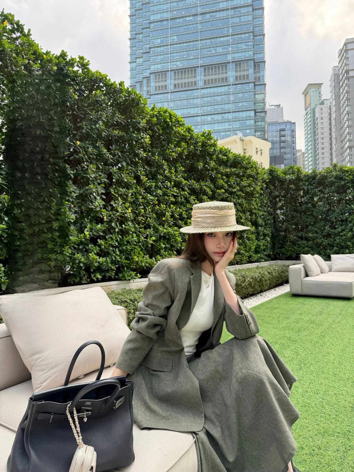 Yangzifan Women's Linen Suit Jacket Skirt Set Spring Summer Casual Style High Waist Pure Color Two-Piece Suit Lightweight Lon...
Yangzifan Women's Linen Suit Jacket Skirt Set Spring Summer Casual Style High Waist Pure Color Two-Piece Suit Lightweight Lon...