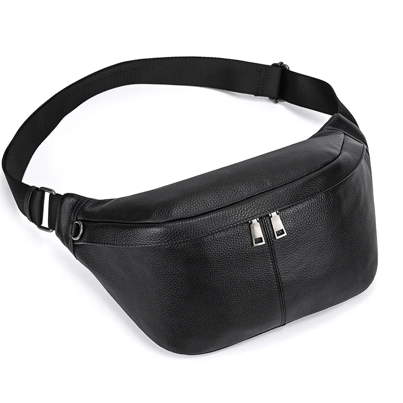 New Men's Genuine Leather Single Shoulder Slant Bag Motorcycle Casual Chest Bag Large Capacity Cowhide Fashionable
New Men's Genuine Leather Single Shoulder Slant Bag Motorcycle Casual Chest Bag Large Capacity Cowhide Fashionable