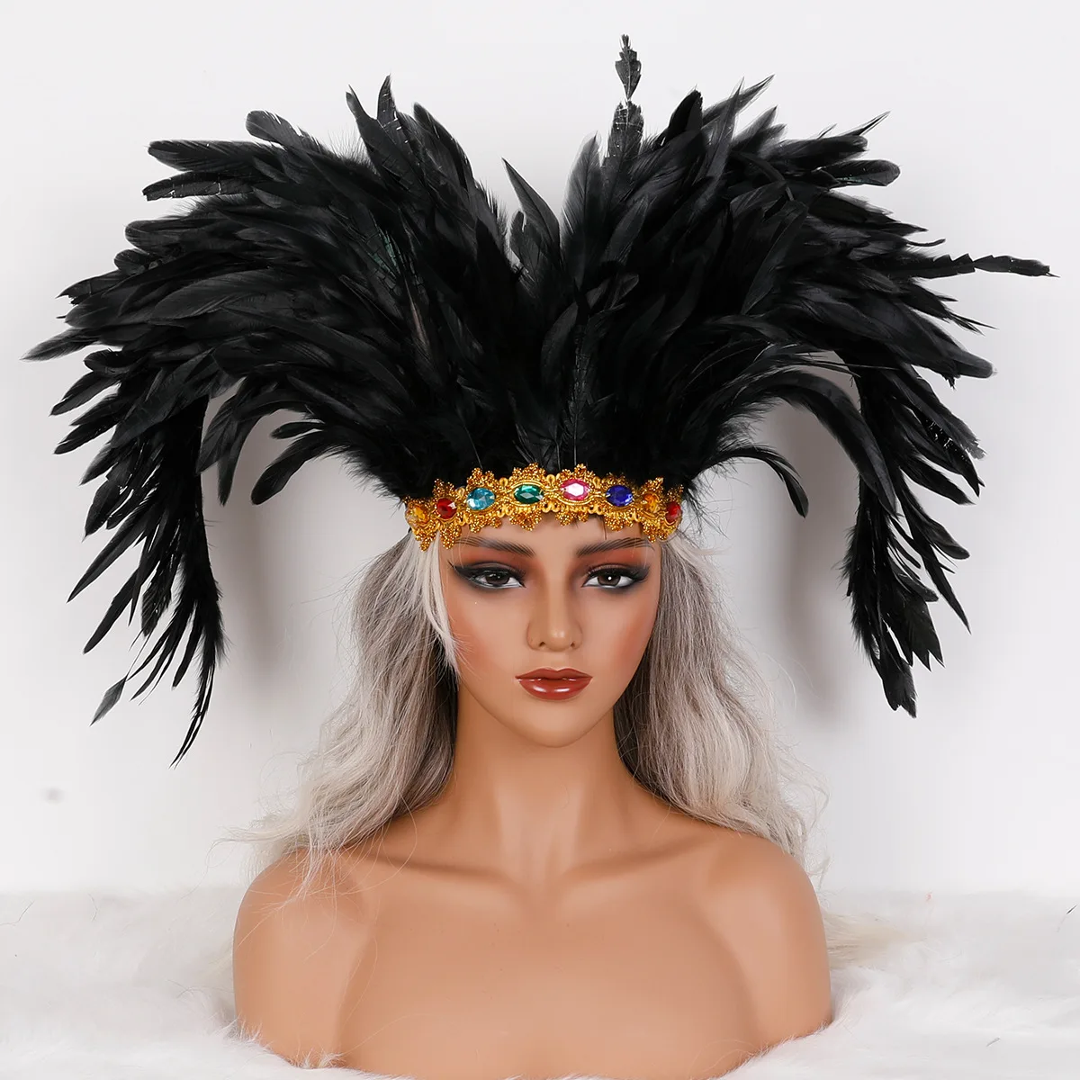Star Style Headwear Halloween Party Accessories Easter Crown Headband Carnival Feathers Costume
Star Style Headwear Halloween Party Accessories Easter Crown Headband Carnival Feathers Costume