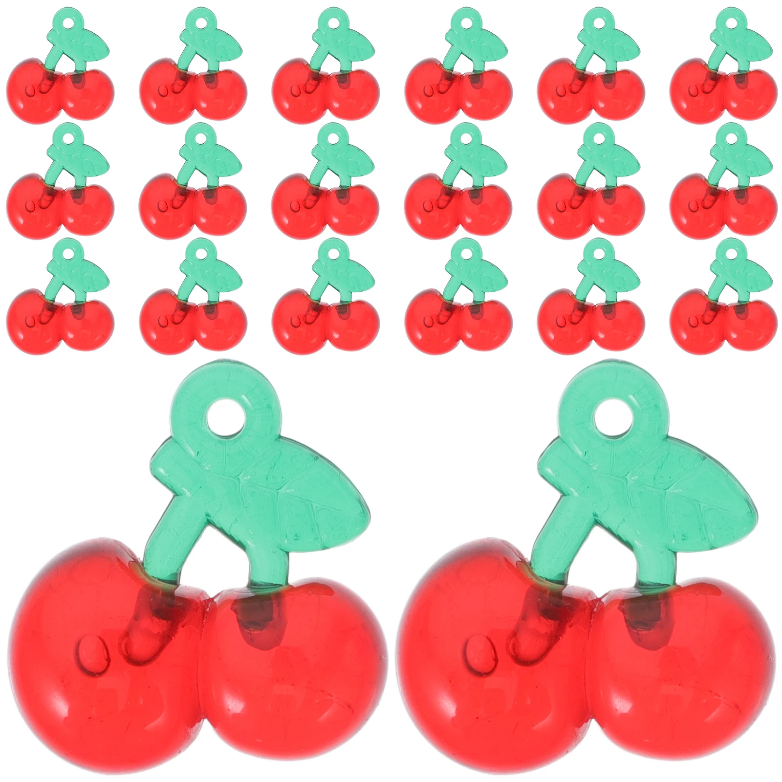20 Pcs Jewelry Beads Charms Accessories Small Cherry Charms Keychains Phone Car Hangers DIY Beads Pendant Materials
20 Pcs Jewelry Beads Charms Accessories Small Cherry Charms Keychains Phone Car Hangers DIY Beads Pendant Materials