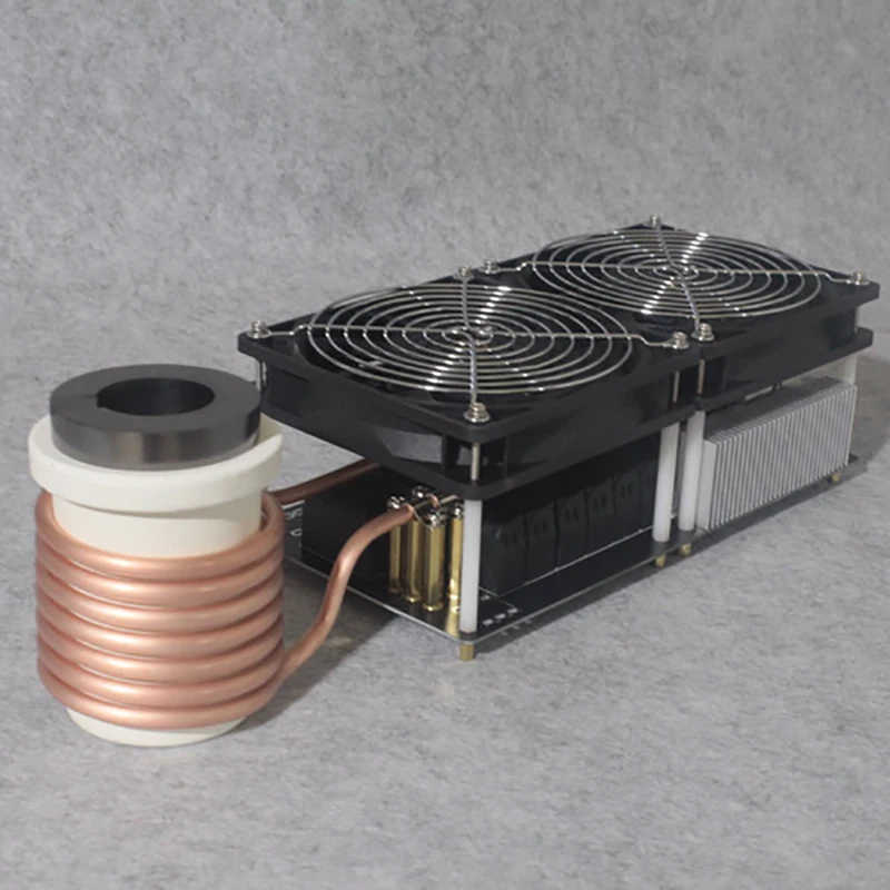 ZVS induction heating high-power high-frequency machine 3KW non tapping 6-tube gold melting furnace quenching accessories
ZVS induction heating high-power high-frequency machine 3KW non tapping 6-tube gold melting furnace quenching accessories