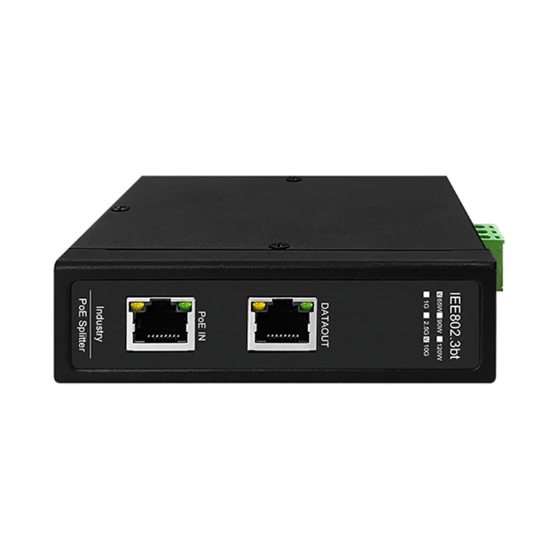A95Q-Промышленный разветвитель POE 10Gbe, 60 Вт, 6 кВ, защита от перенапряжения, дополнительная изоляция порта и выходная мощность 24 В постоянного тока
A95Q-Промышленный разветвитель POE 10Gbe, 60 Вт, 6 кВ, защита от перенапряжения, дополнительная изоляция порта и выходная мощность 24 В постоянного тока