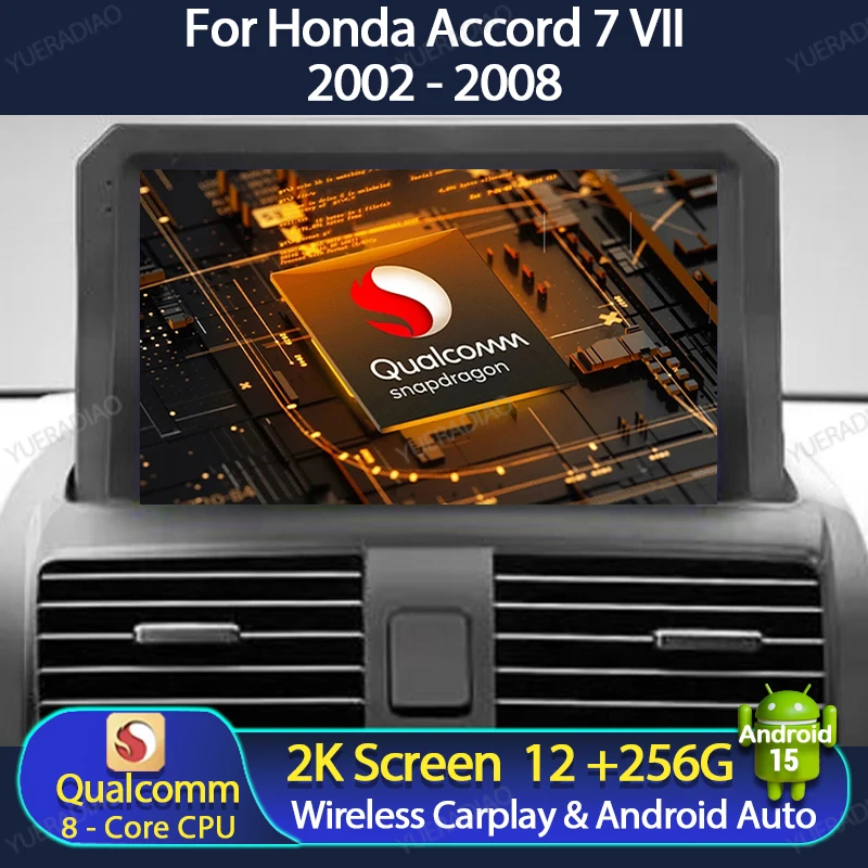 Головное устройство Android 15 для Honda Accord 7 VII 2002-2008, автомобильное радио, мультимедийный стерео видеоплеер NAVI GPS 4G LTE 5G WIFI QLED BT
Головное устройство Android 15 для Honda Accord 7 VII 2002-2008, автомобильное радио, мультимедийный стерео видеоплеер NAVI GPS 4G LTE 5G WIFI QLED BT