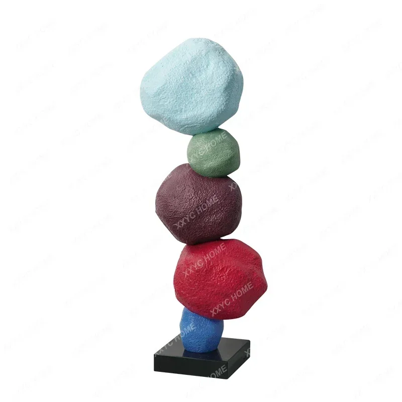 Abstract floor sculpture hotel model room living room home decoration ornament Modern minimalist creative color stone
Abstract floor sculpture hotel model room living room home decoration ornament Modern minimalist creative color stone