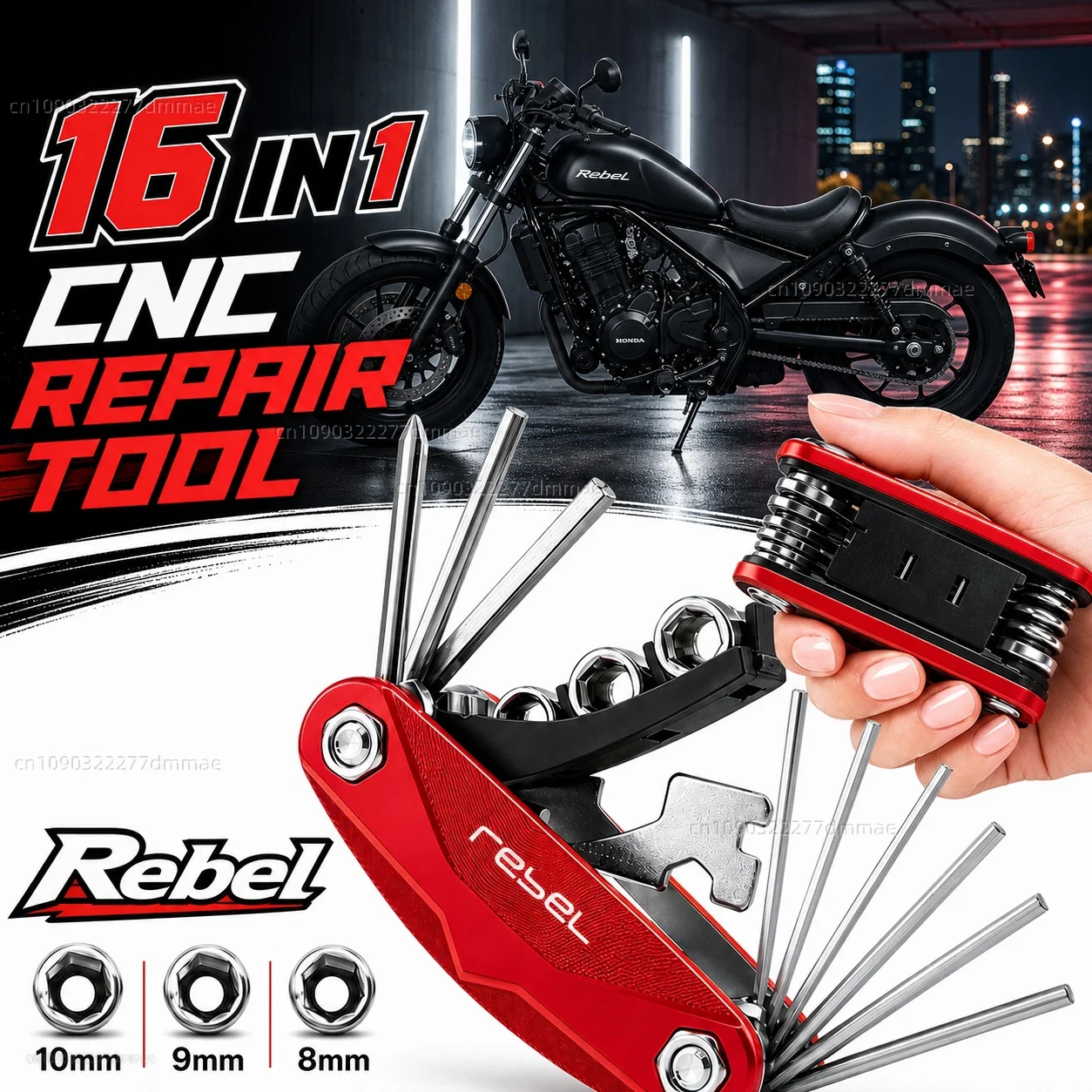 For Honda Rebel 300 Rebel 500 CMX Rebel300 Rebel500 Motorcycle Tool Repair Kit Multifunctional Screwdriver Wrench Hex Key Set
For Honda Rebel 300 Rebel 500 CMX Rebel300 Rebel500 Motorcycle Tool Repair Kit Multifunctional Screwdriver Wrench Hex Key Set