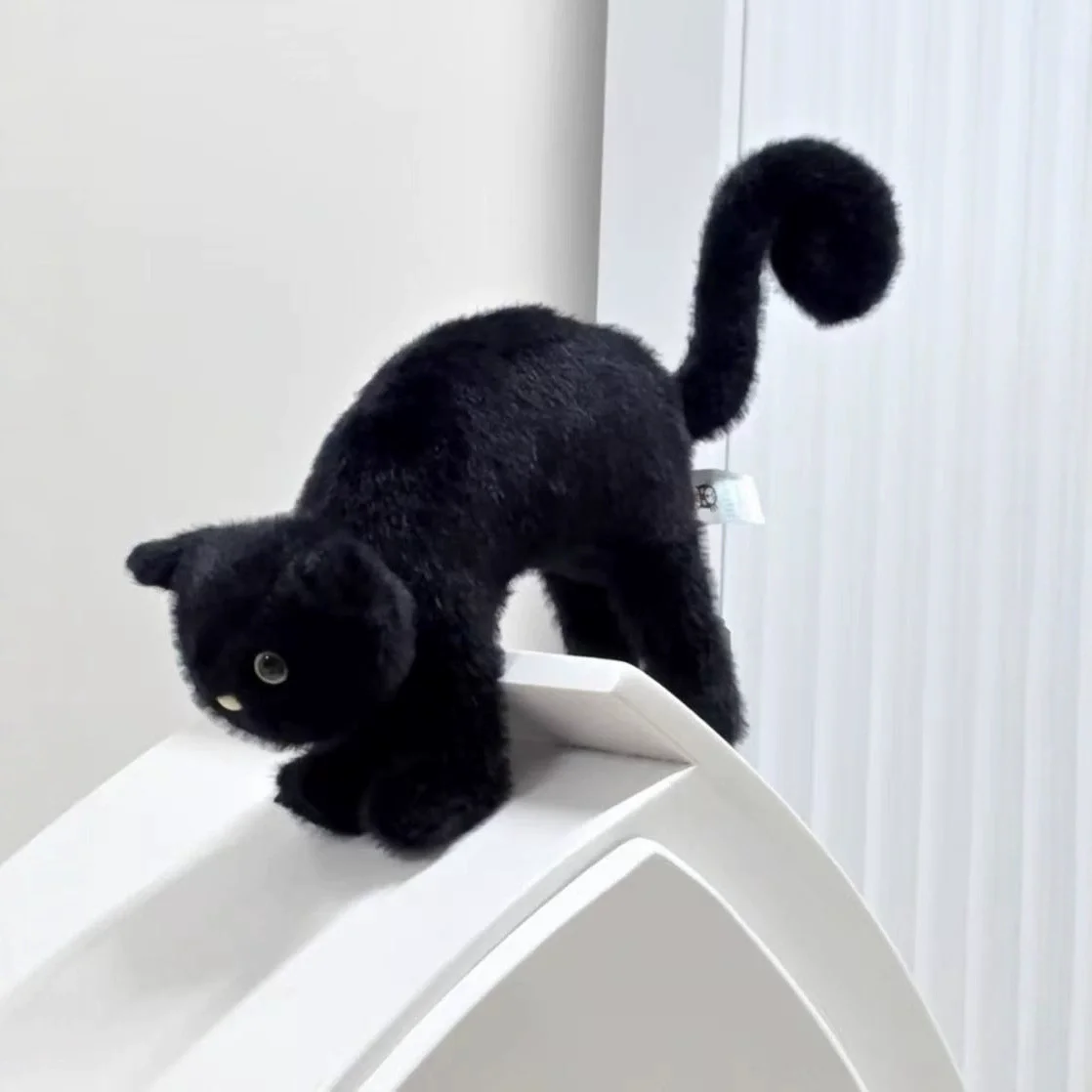 30cm Cute Simulation Black Cat Scared Cat Stuffed Plush Black Cat Soft Cute Pink Nose Holiday Birthday Xmas Gifts Home Decor
30cm Cute Simulation Black Cat Scared Cat Stuffed Plush Black Cat Soft Cute Pink Nose Holiday Birthday Xmas Gifts Home Decor