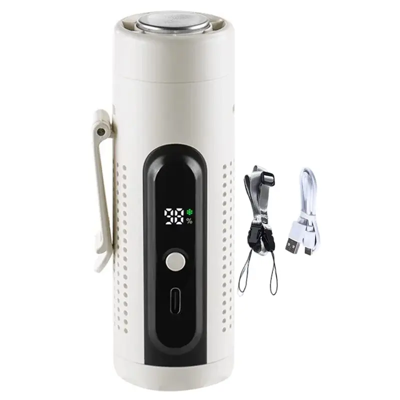 AC39-USB Rechargeable Mini Travel Fan 3000Mah High Battery Portable Ice Cooling Clip On Fan With Led Flashlight Handheld Cooling
AC39-USB Rechargeable Mini Travel Fan 3000Mah High Battery Portable Ice Cooling Clip On Fan With Led Flashlight Handheld Cooling