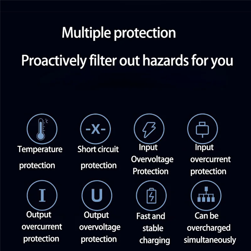 -A89Z 4 Way Full Protocol Desktop Charger Multi-Function Fast Charging Module PD SW3518 Buck Module 400W Charger QC3.0 Durable
-A89Z 4 Way Full Protocol Desktop Charger Multi-Function Fast Charging Module PD SW3518 Buck Module 400W Charger QC3.0 Durable