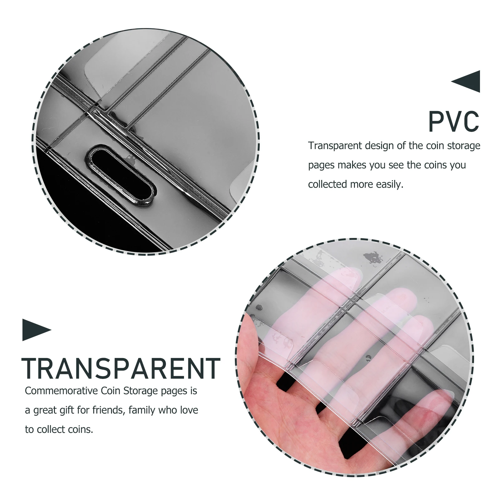 Coin Collecting Pages Plastic Transparent Holders For Coins Currency Stamps Storage Binder Inserts Collection Supplies
Coin Collecting Pages Plastic Transparent Holders For Coins Currency Stamps Storage Binder Inserts Collection Supplies