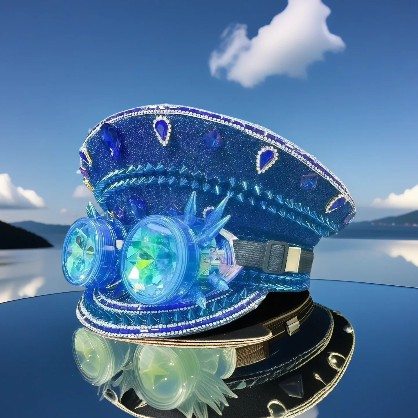 Капитанская шляпа в стиле стимпанк со стразами и очками для женского фестиваля Burning Man, военные аксессуары и кепка для мужчин
Капитанская шляпа в стиле стимпанк со стразами и очками для женского фестиваля Burning Man, военные аксессуары и кепка для мужчин