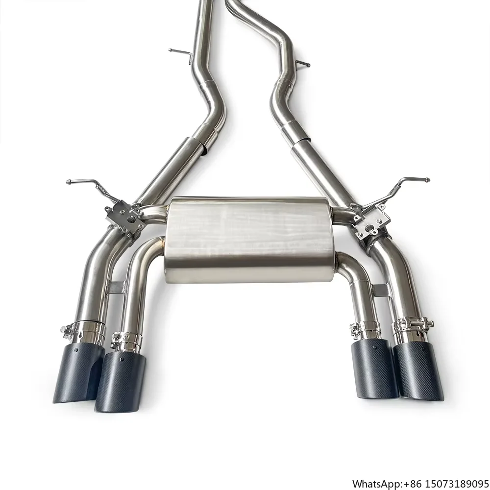 Catback for M3 F80 F82 3.0T 2014-2019 304 Ss304 Long Pipe Car Exhaust Muffler System Factory Direct Wholesale Oem
Catback for M3 F80 F82 3.0T 2014-2019 304 Ss304 Long Pipe Car Exhaust Muffler System Factory Direct Wholesale Oem